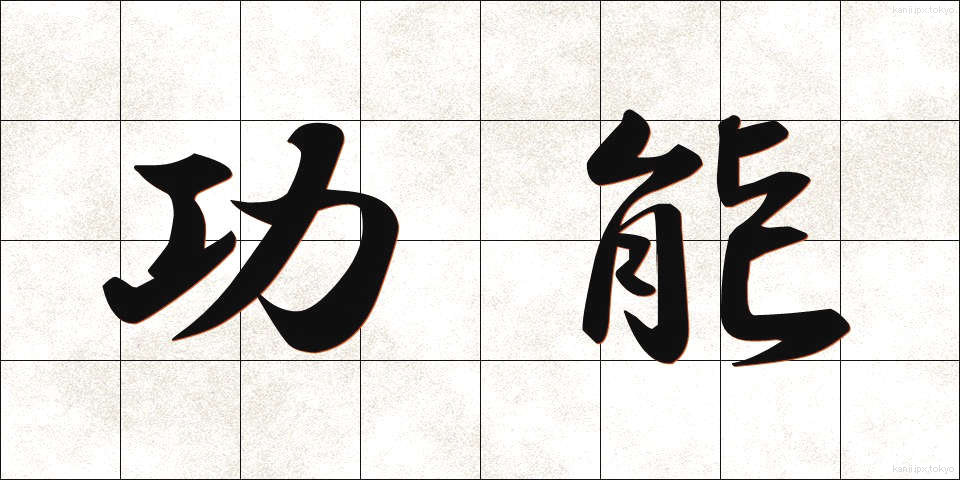 功能 (こうのう)