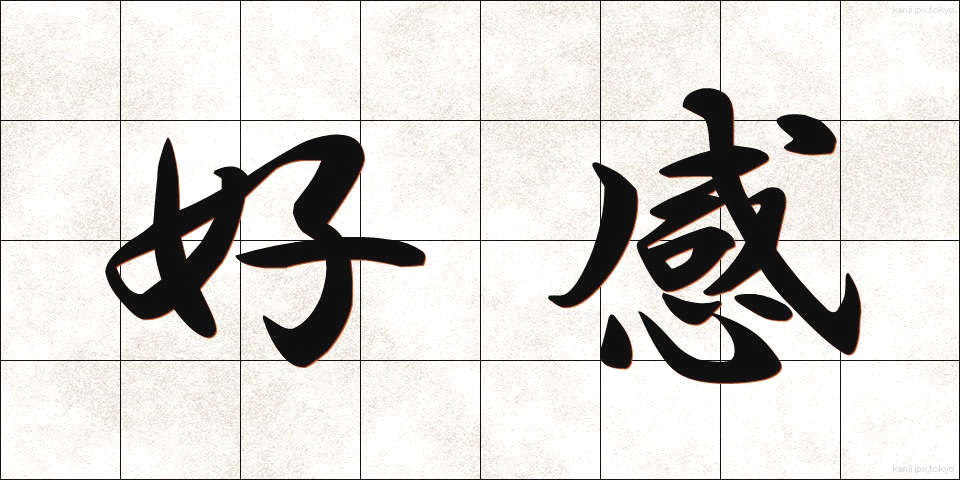 好感 (こうかん)