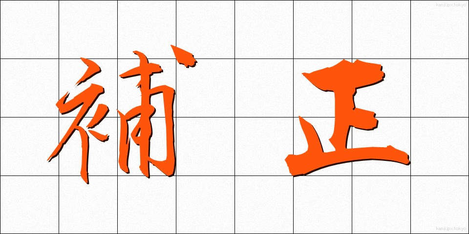 補正 (ほせい)