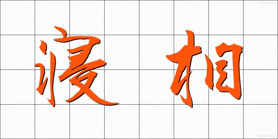 寝相 (ねぞう)