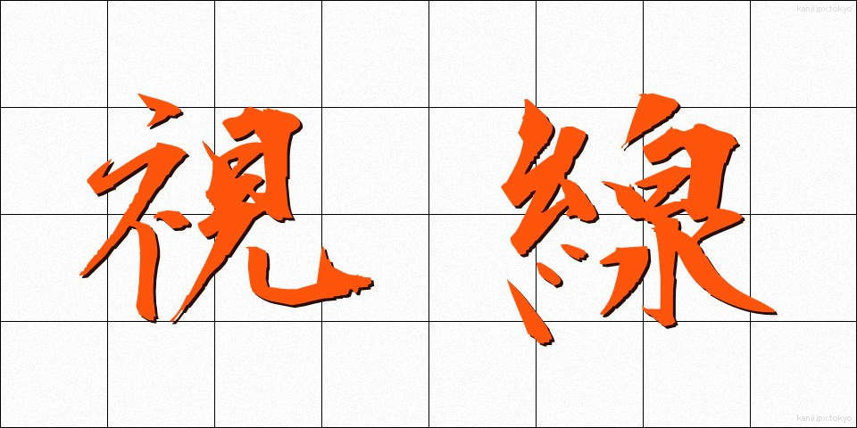 視線 (しせん)