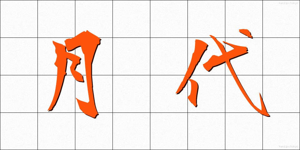 月代 (さかやき)