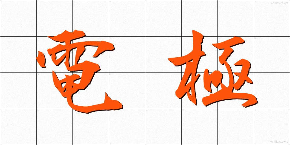 電極 (でんきょく)