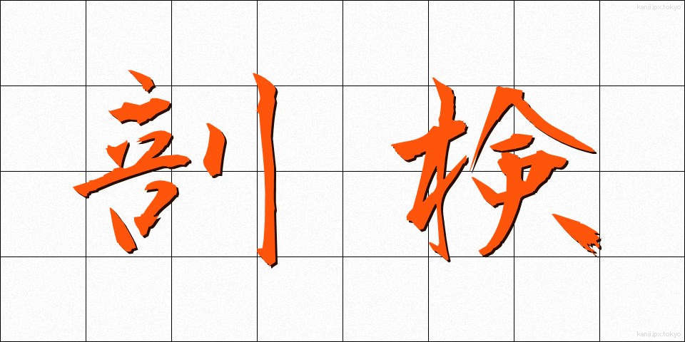 剖検 (ぼうけん)