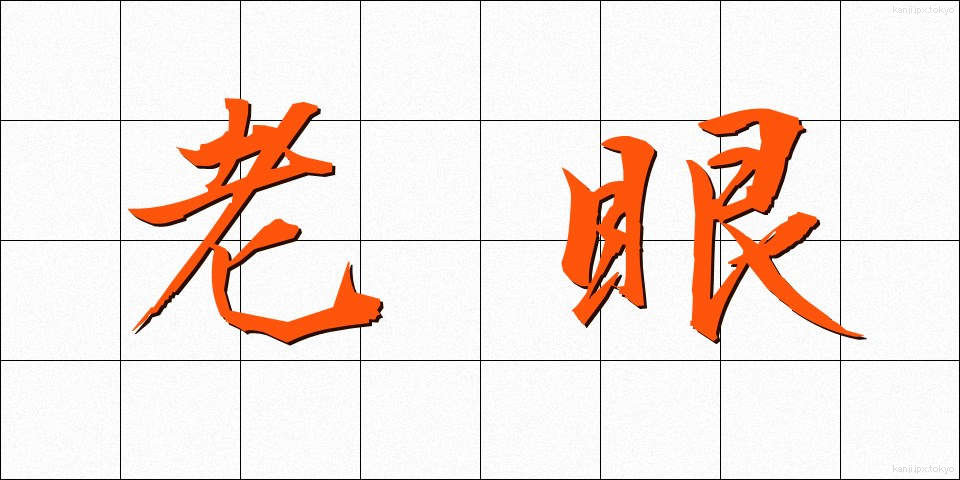 老眼 (ろうがん)