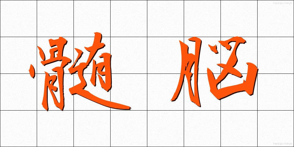 髄脳 (ずいのう)