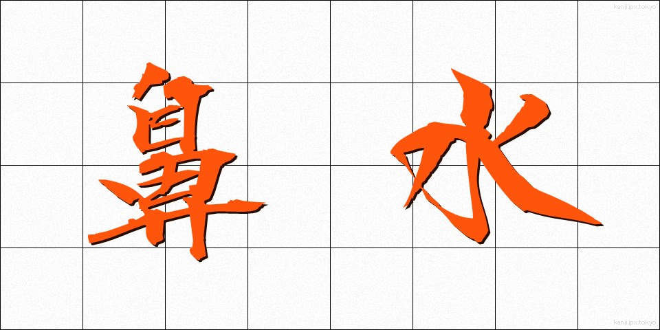 鼻水 (はなみず)