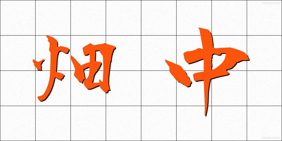 畑中 (はたなか)