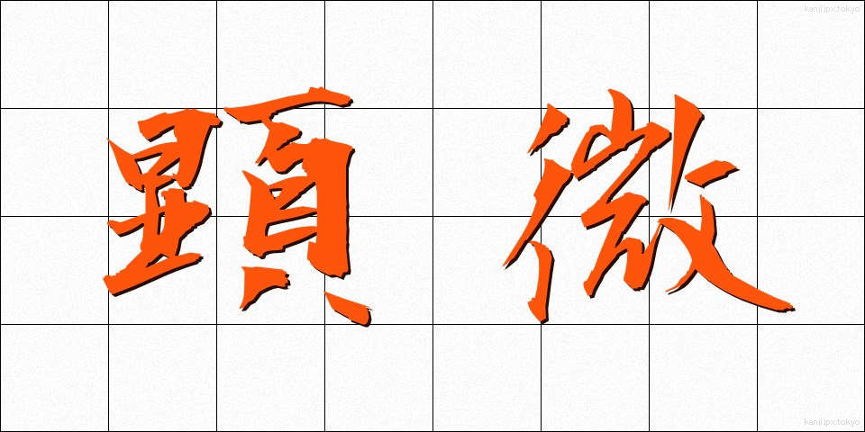 顕微 (けんび)