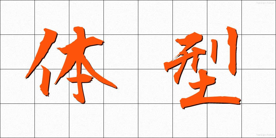 体型 (たいけい)