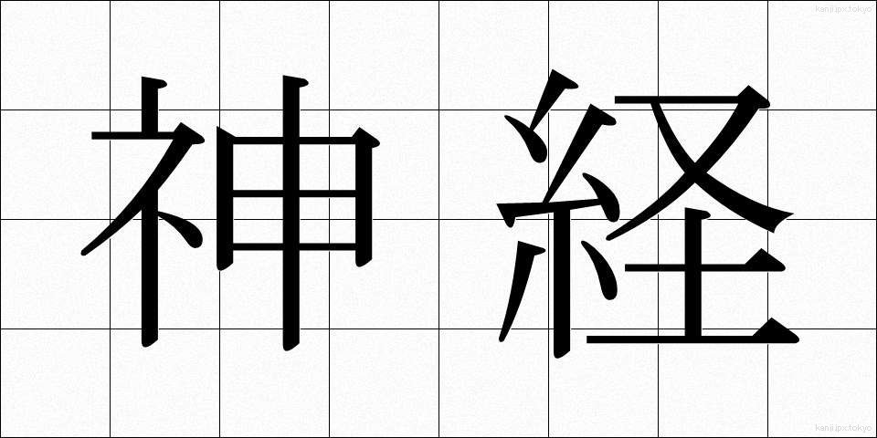 神経 (しんけい)
