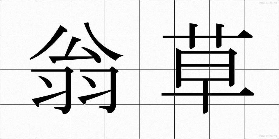 翁草 (おきなぐさ)