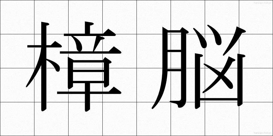 樟脳 (しょうのう)