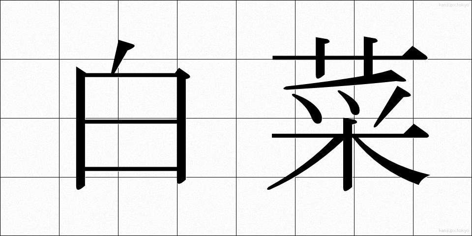 白菜 (はくさい)