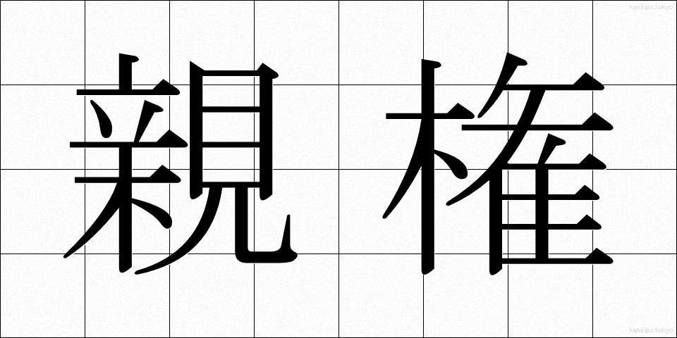 親権 (しんけん)