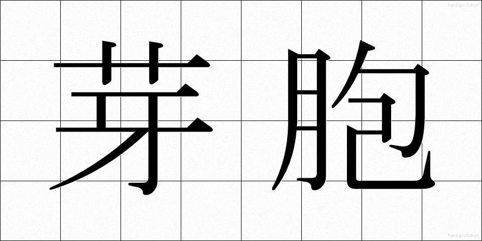 芽胞 (がほう)