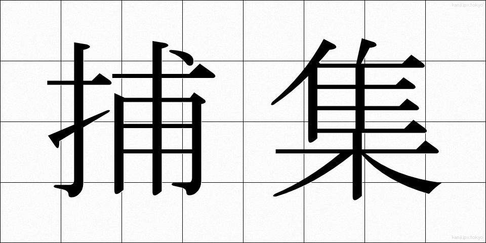 捕集 (ほしゅう)