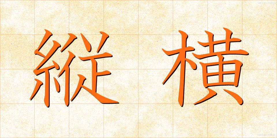 縦横 (じゅうおう)