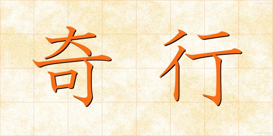 奇行 (きこう)
