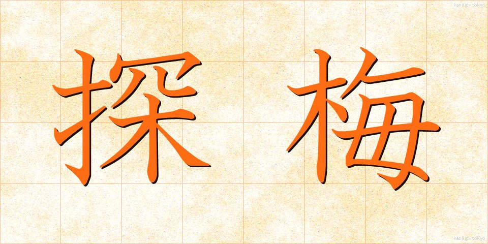 探梅 (たんばい)