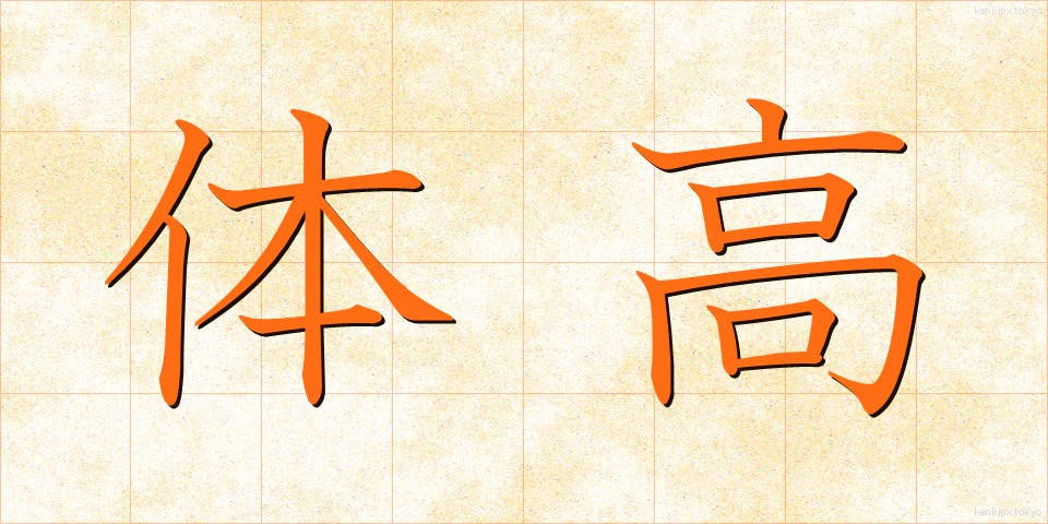体高 (たいこう)