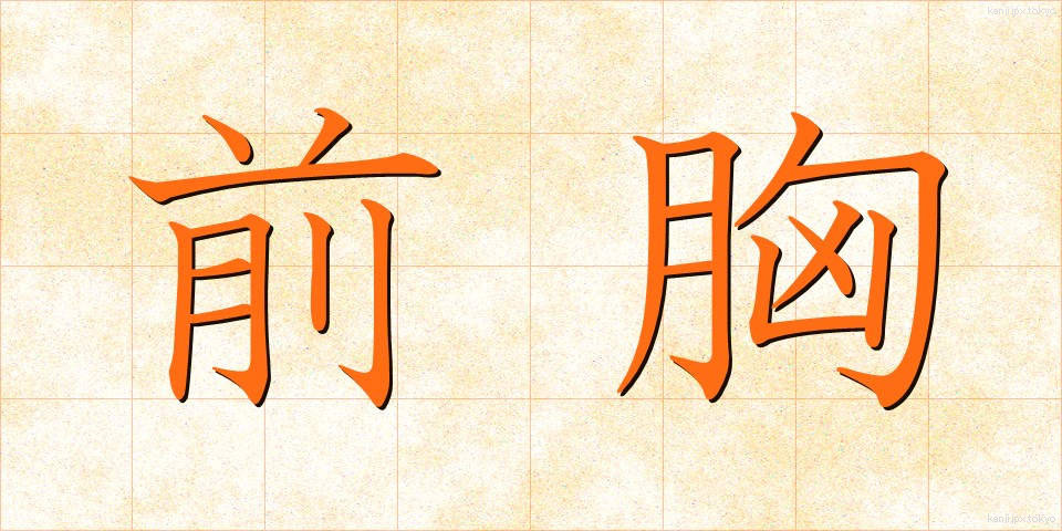 前胸 (ぜんきょう)
