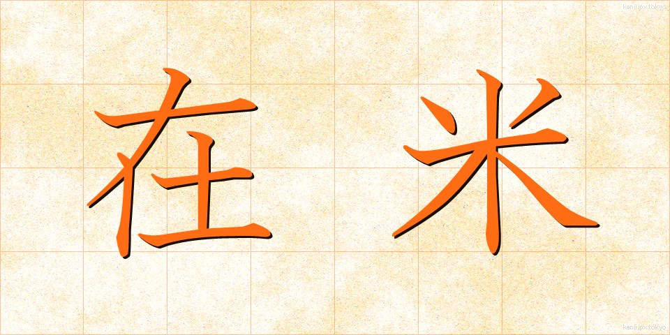 在米 (ざいべい)