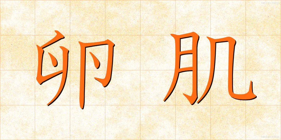 卵肌 (らんはだ)