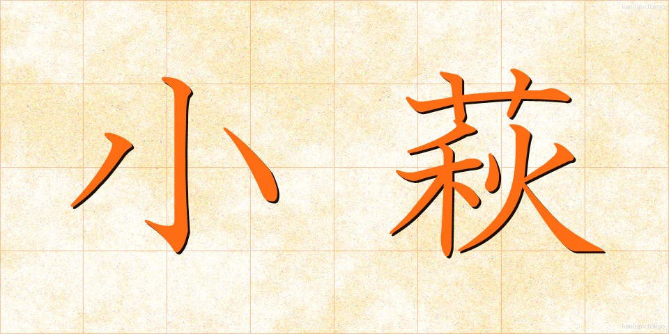 小萩 (こはぎ)