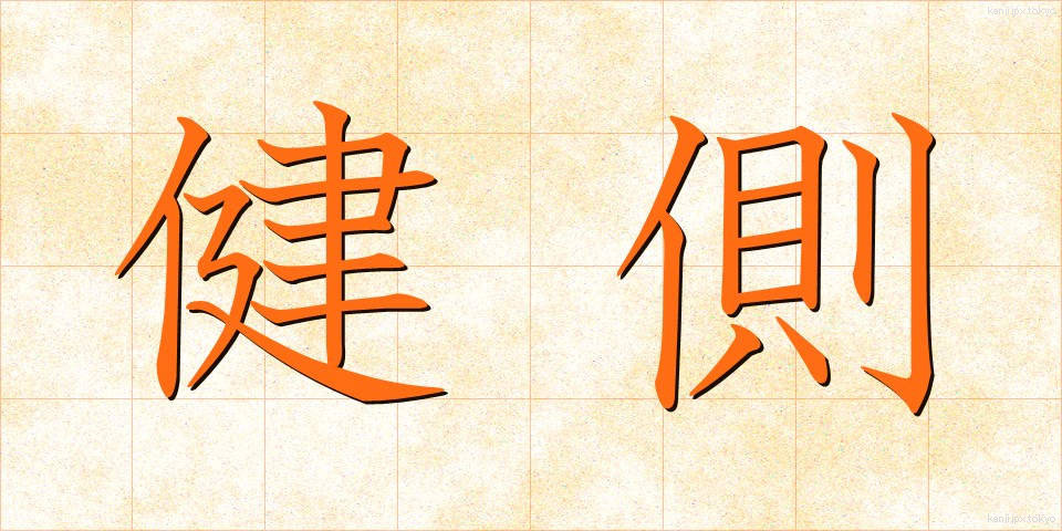 健側 (けんそく)