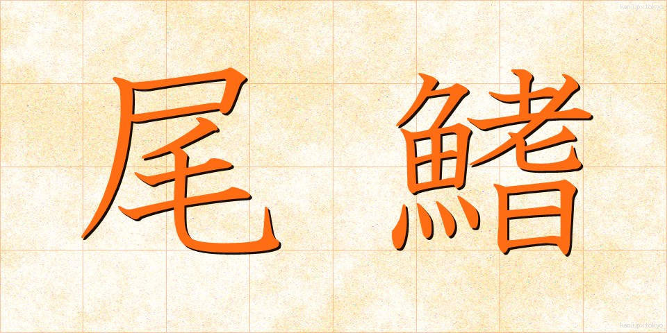 尾鰭 (おひれ)
