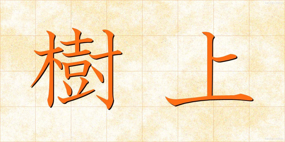 樹上 (じゅじょう)