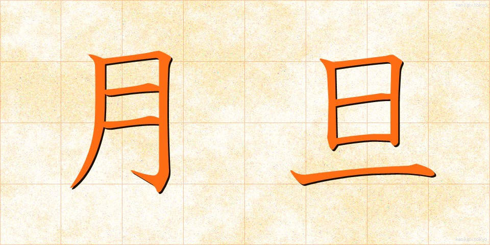 月旦 (げったん)