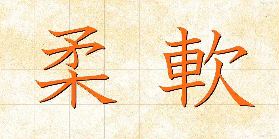 柔軟 (じゅうなん)