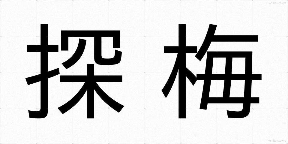 探梅 (たんばい)