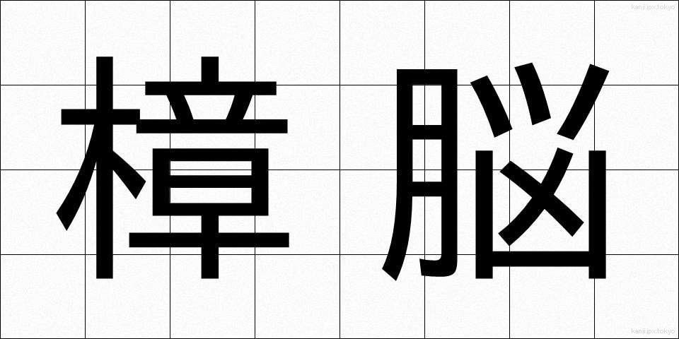 樟脳 (しょうのう)