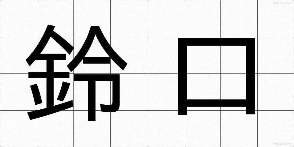 鈴口 (すずぐち)