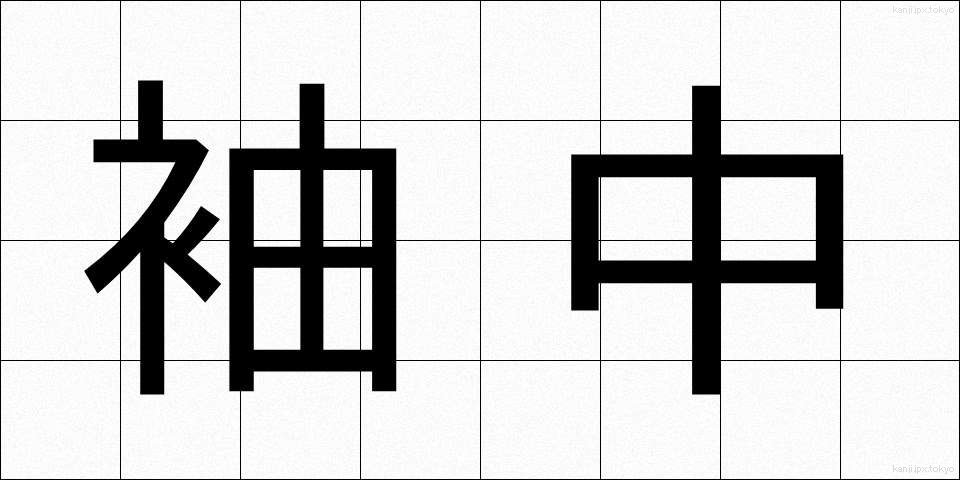 袖中 (そでなか)