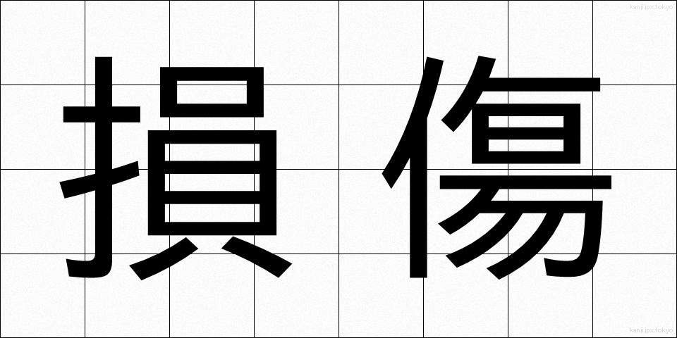 損傷 (そんしょう)
