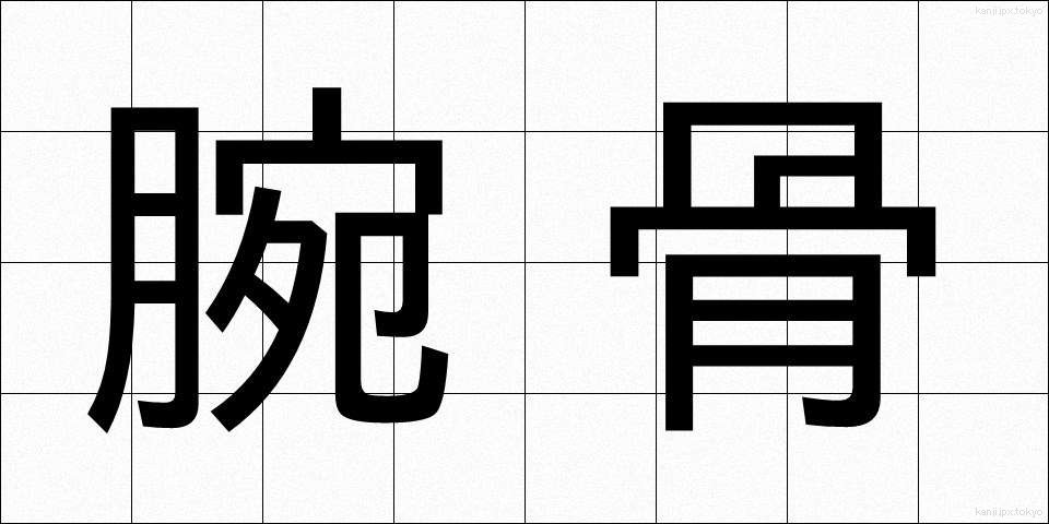 腕骨 (わんこつ)