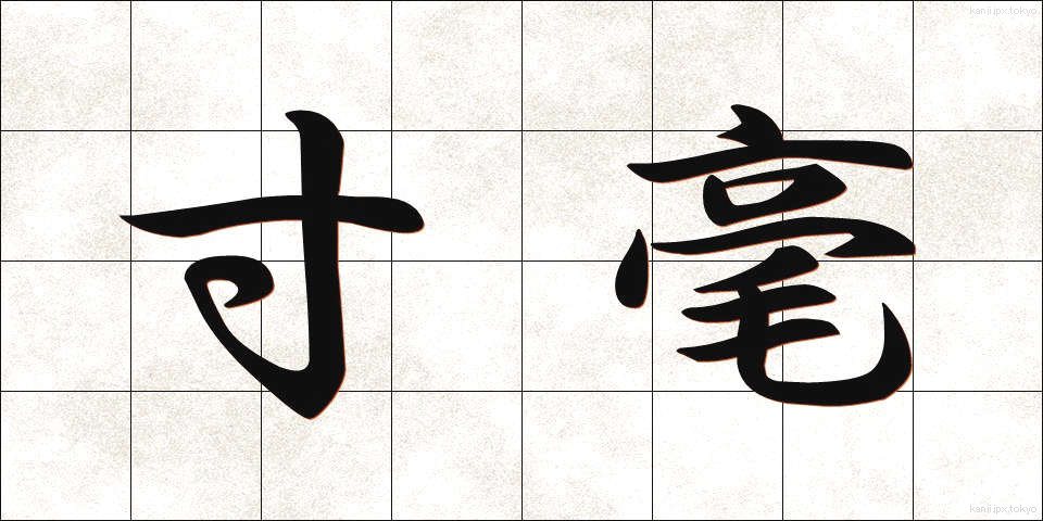 寸毫 (すんごう)