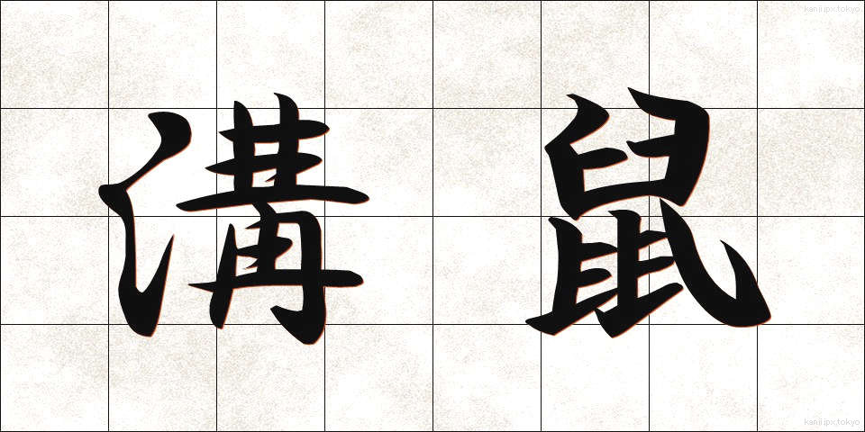 溝鼠 (どぶねずみ)