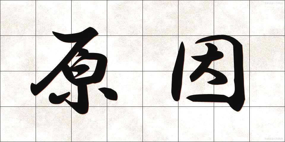 原因 (げんいん)