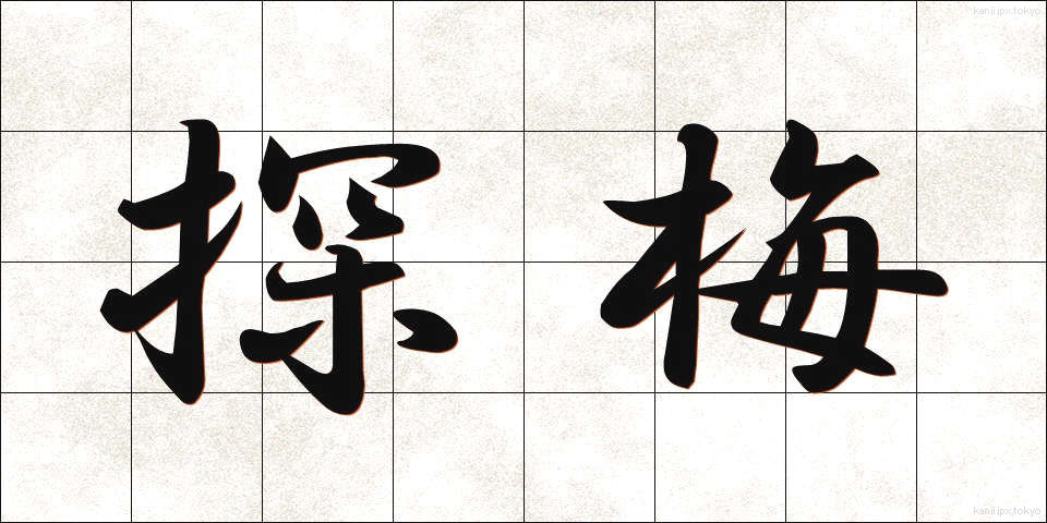 探梅 (たんばい)