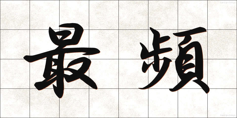 最頻 (さいひん)