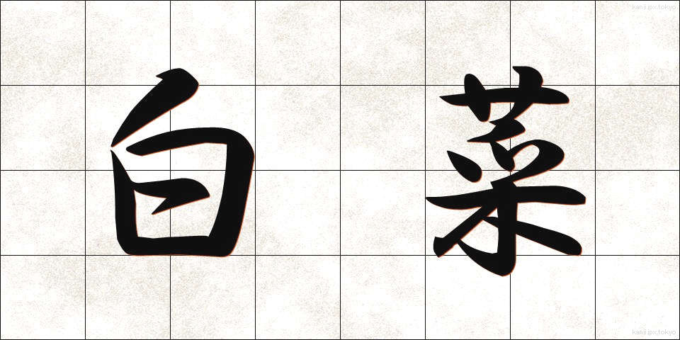 白菜 (はくさい)