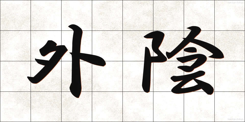 外陰 (がいん)