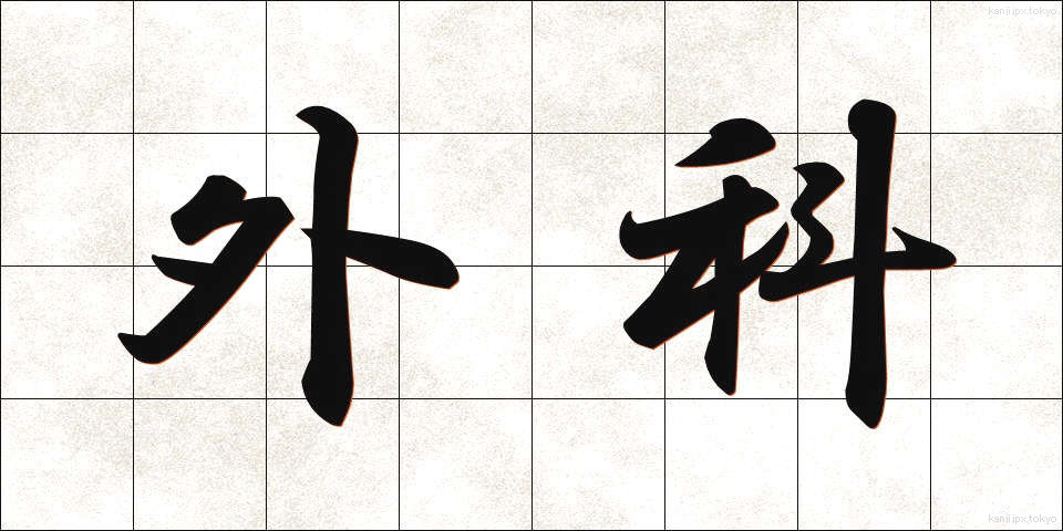 外科 (げか)