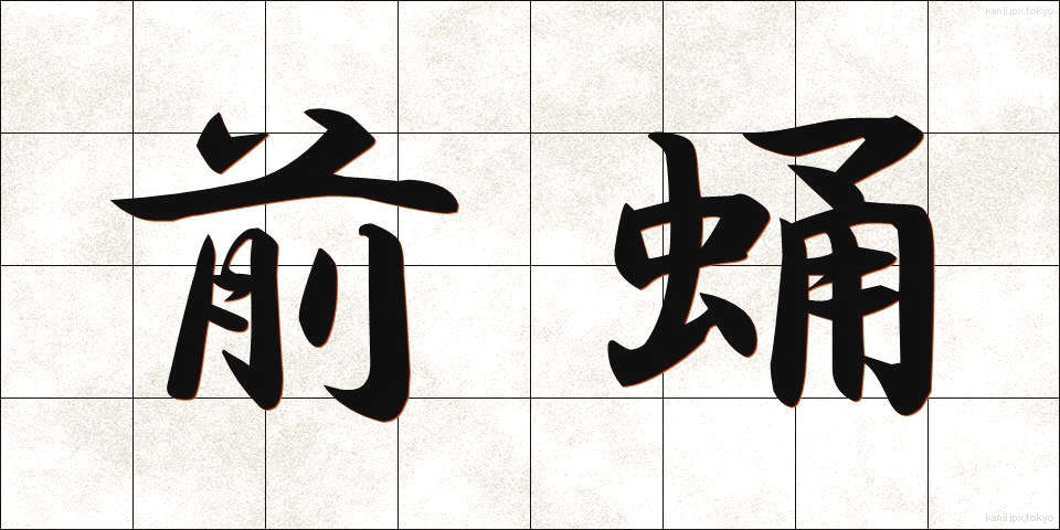 前蛹 (ぜんよう)