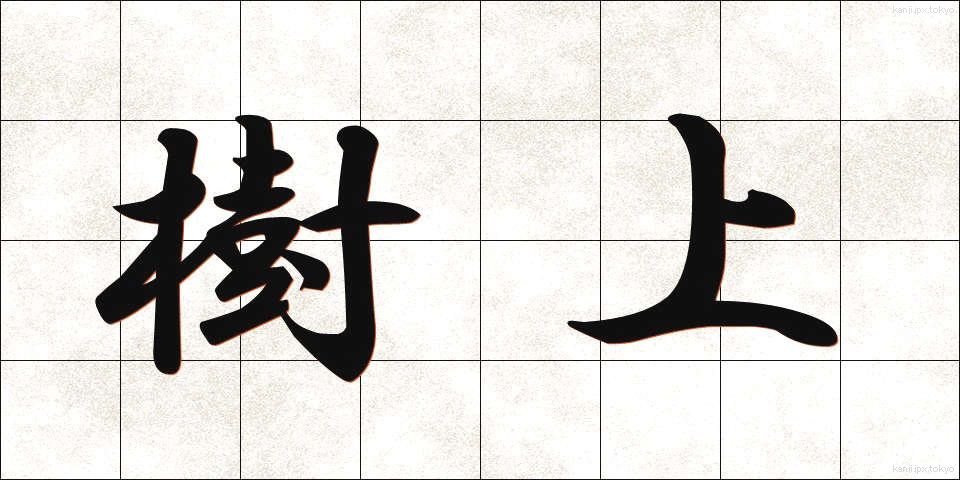 樹上 (じゅじょう)